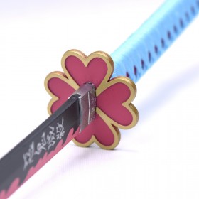 Demon Slayer :kanroji mitsuri Wooden Sword Blue And Pink