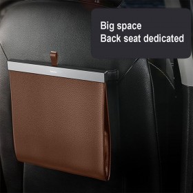 Baseus Large Garbage Bag for Back Seat of Cars Brown