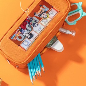 Naruto Pencil Case ( Orange, Gray, Blue )