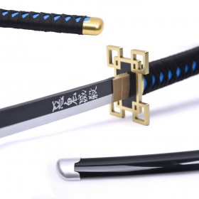 Demon Slayer Muichiro Tokito Nichirin Sword – Mist Hashira Bamboo Katana Cosplay Replica 104cm