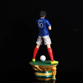 Anime One Piece Soccer World Cup Portgas D Ace Cos Mbappe 33cm Figure