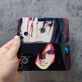 Naruto Phone Case : Itachi Uchiha / Madara Uchiha-Black/White(For iPhone Models)-Ver.02