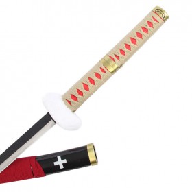 One Piece Trafalgar Law Kikoku Sword – 104cm Bamboo Cursed Nodachi Cosplay Replica