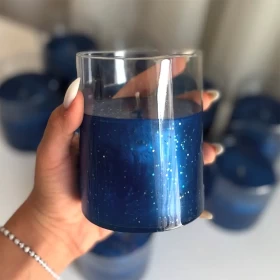 The Starry Night Handmade Candle – Oceanic Scent