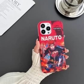 Naruto: Pain Phone Case-Red-Vers 02 (For iPhone Models)