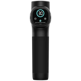 Porodo Lifestyle Multi-Head Deep Tissue Massage Gun with LCD Display – Black